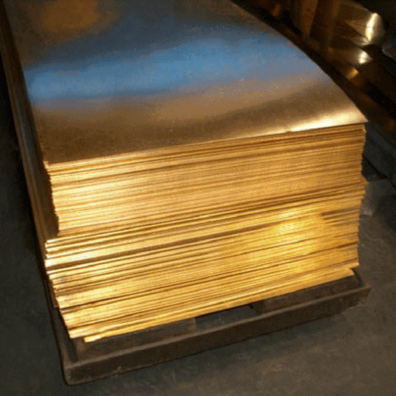 Лист бронзовый 1.2, ТУ 48-21-779-85, брб2
